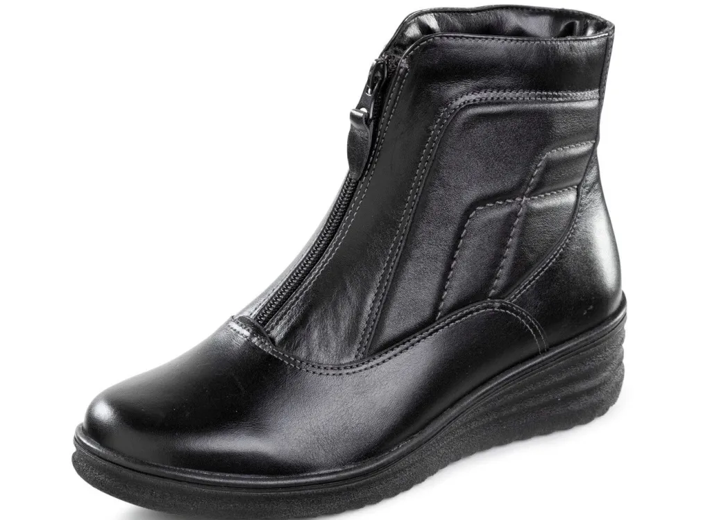 Sale ELENA EDEN, gefütterte Damen-Stiefeletten, Winterschuhe, Weite H, mit Lammfell Damen Winterschuhe|Stiefel & Stiefeletten