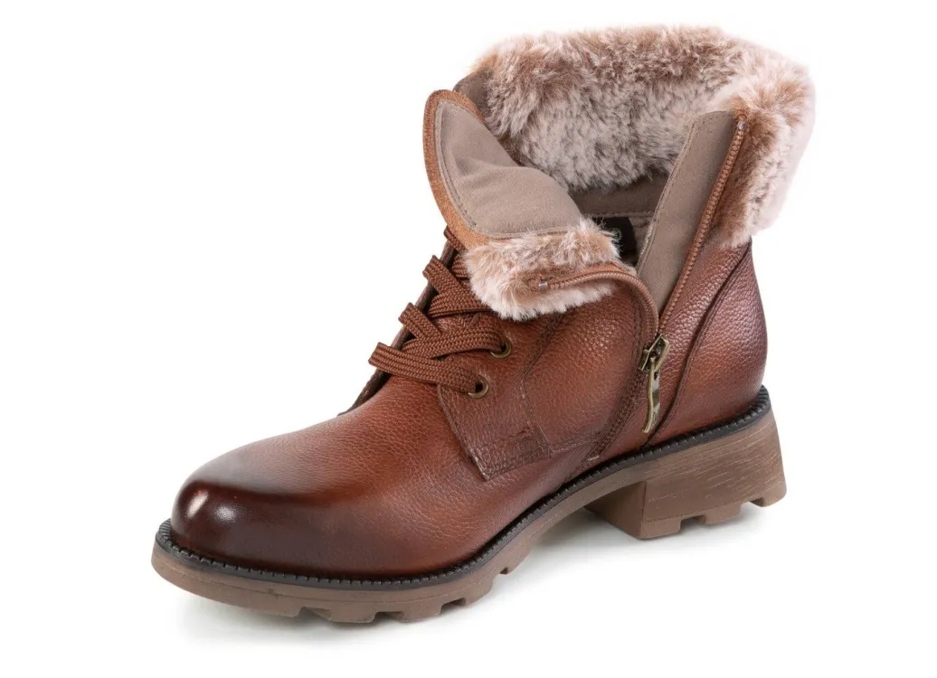 Clearance ELENA EDEN, gefütterte Damen-Stiefeletten, Winterschuhe, Weite G, mit herausnehmbarem Fußbett Damen Winterschuhe|Stiefel & Stiefeletten