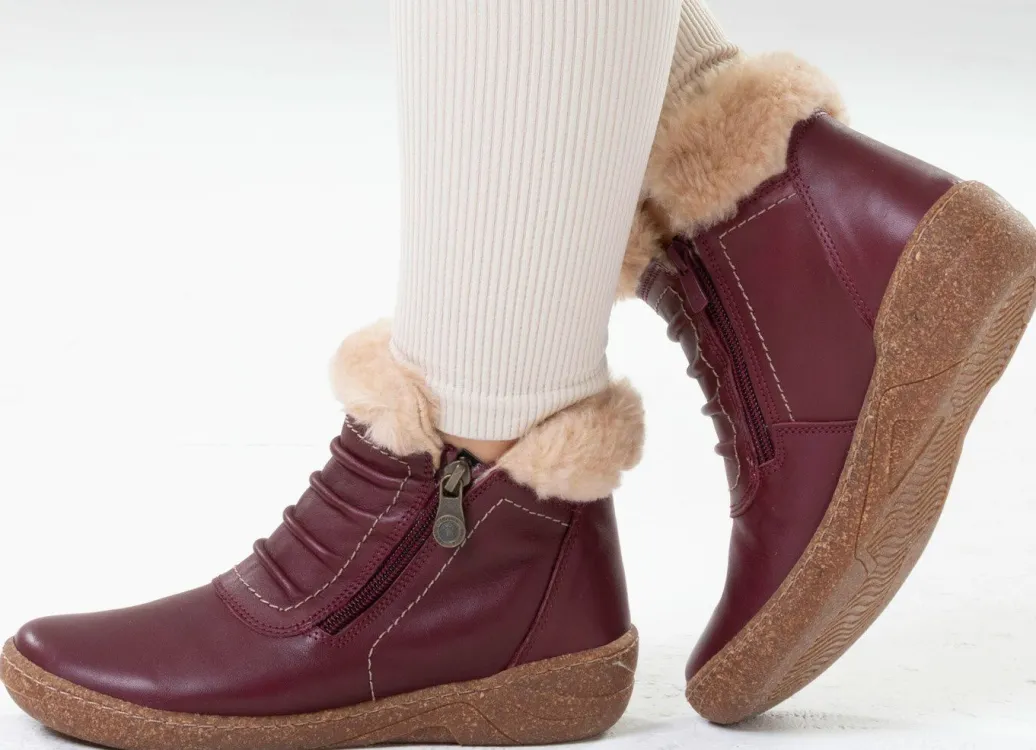 Discount ELENA EDEN, gefütterte Damen-Boots, Winterschuhe, Weite G, mit herausnehmbarem Fußbett Damen Winterschuhe|Stiefel & Stiefeletten