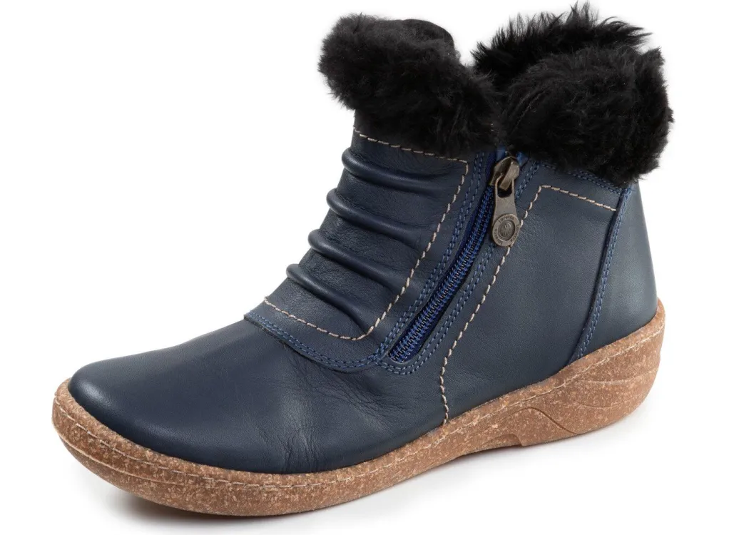 Best ELENA EDEN, gefütterte Damen-Boots, Winterschuhe, Weite G, mit herausnehmbarem Fußbett Damen Winterschuhe|Stiefel & Stiefeletten