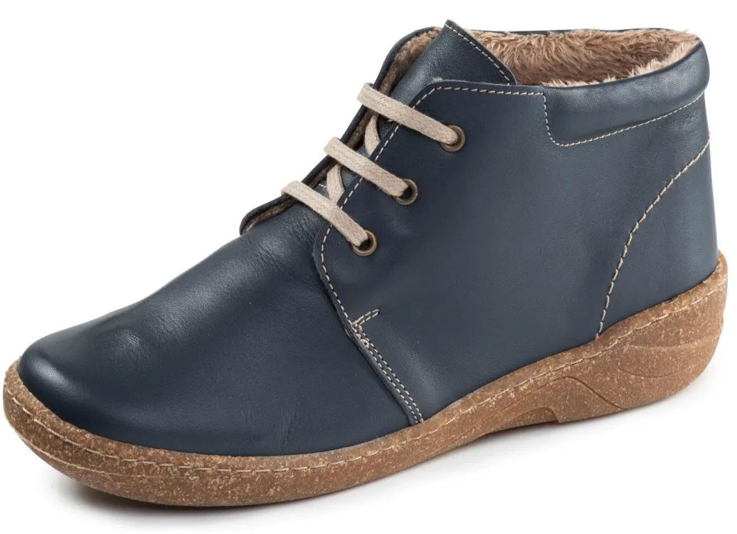 Sale ELENA EDEN, gefütterte Damen-Boots, Weite G, mit herausnehmbarem Fußbett Damen Winterschuhe|Stiefel & Stiefeletten