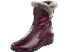 Hot ELENA EDEN, gefütterte Damen-Stiefeletten, Winterschuhe, Weite H, mit Lammfell Damen Winterschuhe|Stiefel & Stiefeletten