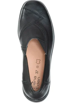 ELENA EDEN, klassicher Damen-Trotteur, Weite G, mit herausnehmbarem Fußbett Damen Slipper