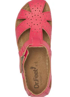 ELENA EDEN, klassische Damen-Sandalen, Weite H, mit Klettverschluss Damen Sandalen