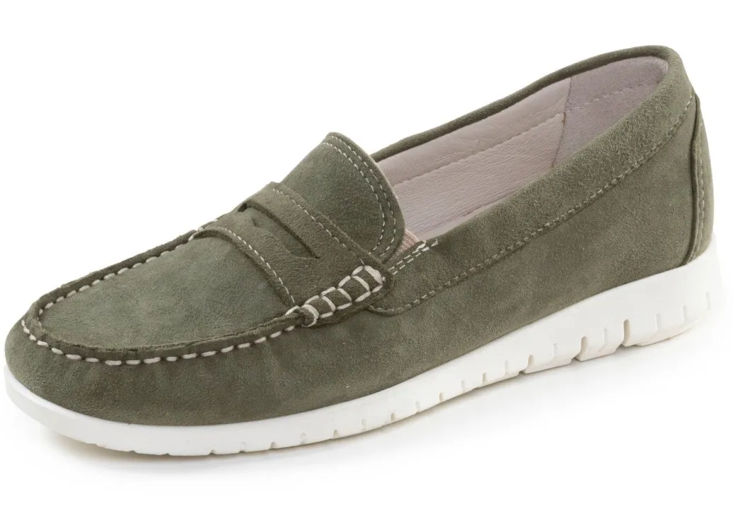 Hot ELENA EDEN, klassische Damen-Slipper, Weite H, mit herausnehmbarem Fußbett Damen Slipper