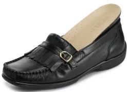Outlet ELENA EDEN, klassische Damen-Slipper, Weite H, mit herausnehmbarem Lederfußbett Damen Slipper