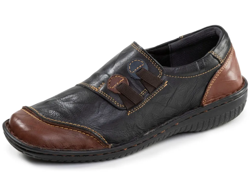Clearance ELENA EDEN, klassische Damen-Slipper, Weite G, mit herausnehmbarem Fußbett Damen Slipper