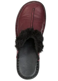 ELENA EDEN, klassische Damen-Clogs, Weite G, mit Plüsch Damen Clogs