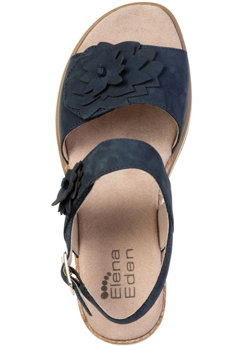 Sale ELENA EDEN, leichte Damen-Sandaletten, Weite G, mit Klettverschluss Damen Sandalen