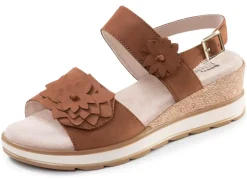 ELENA EDEN, leichte Damen-Sandaletten, Weite G, mit Klettverschluss Damen Sandalen
