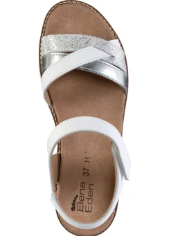 Discount ELENA EDEN, modische Damen-Sandale, Weite H, mit herausnehmbarem Fußbett Damen Sandalen