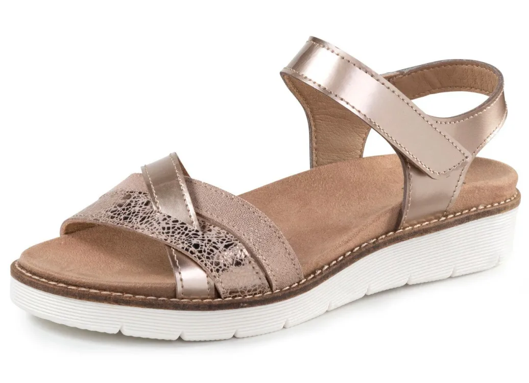 Online ELENA EDEN, modische Damen-Sandale, Weite H, mit herausnehmbarem Fußbett Damen Sandalen