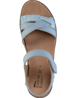 Best ELENA EDEN, modische Damen-Sandale, Weite H, mit herausnehmbarem Fußbett Damen Sandalen