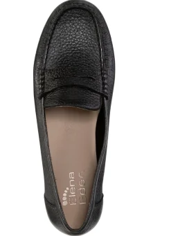 Discount ELENA EDEN Mokassin-Slipper aus weichem, genarbtem Hirsch-Nappaleder Damen Slipper
