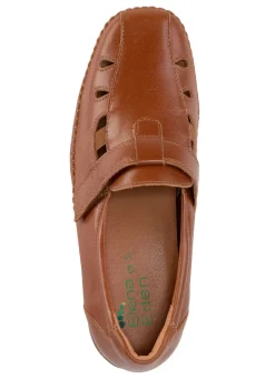 Hot ELENA EDEN Mokassin-Trotteur mit luftigen Durchbrüchen Damen Slipper