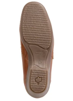 Hot ELENA EDEN Mokassin-Trotteur mit luftigen Durchbrüchen Damen Slipper