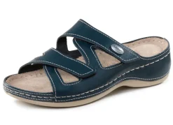 Hot ELENA EDEN Pantolette aus Nappaleder Damen Pantoletten