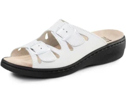 Online ELENA EDEN Pantolette aus Nappaleder Damen Pantoletten