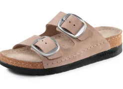 Best ELENA EDEN Pantolette aus Nubukleder Damen Pantoletten