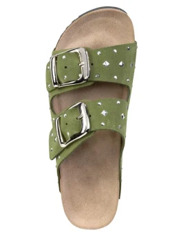 Sale ELENA EDEN Pantolette mit angesagtem Nietenbesatz Damen Pantoletten