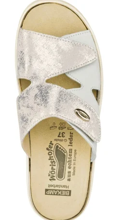 Best ELENA EDEN Pantolette mit Wörishofer Kork-Lederfußbett Damen Pantoletten