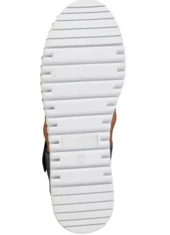 ELENA EDEN Sandale aus genarbtem Nappaleder Damen Sandalen