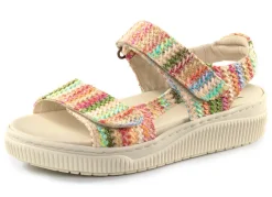 New ELENA EDEN Sandale aus interessantem Bast-Material Damen Sandalen