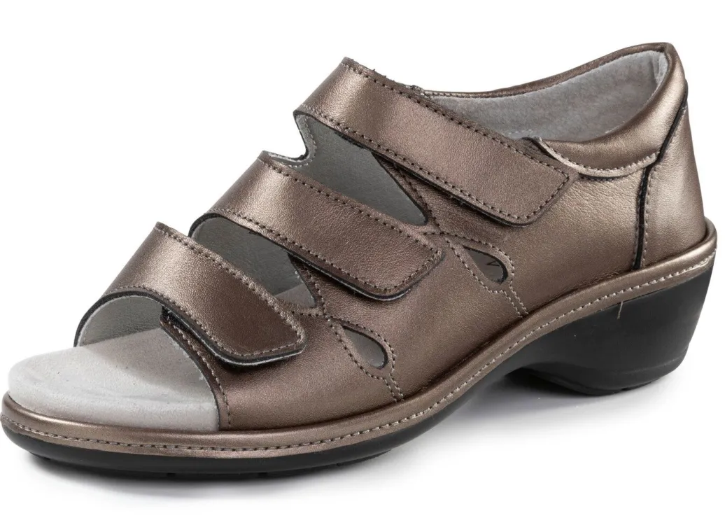 Online ELENA EDEN Sandale aus teilweise schimmerndem Nappaleder Damen Sandalen