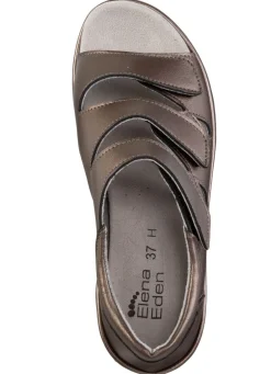 Online ELENA EDEN Sandale aus teilweise schimmerndem Nappaleder Damen Sandalen