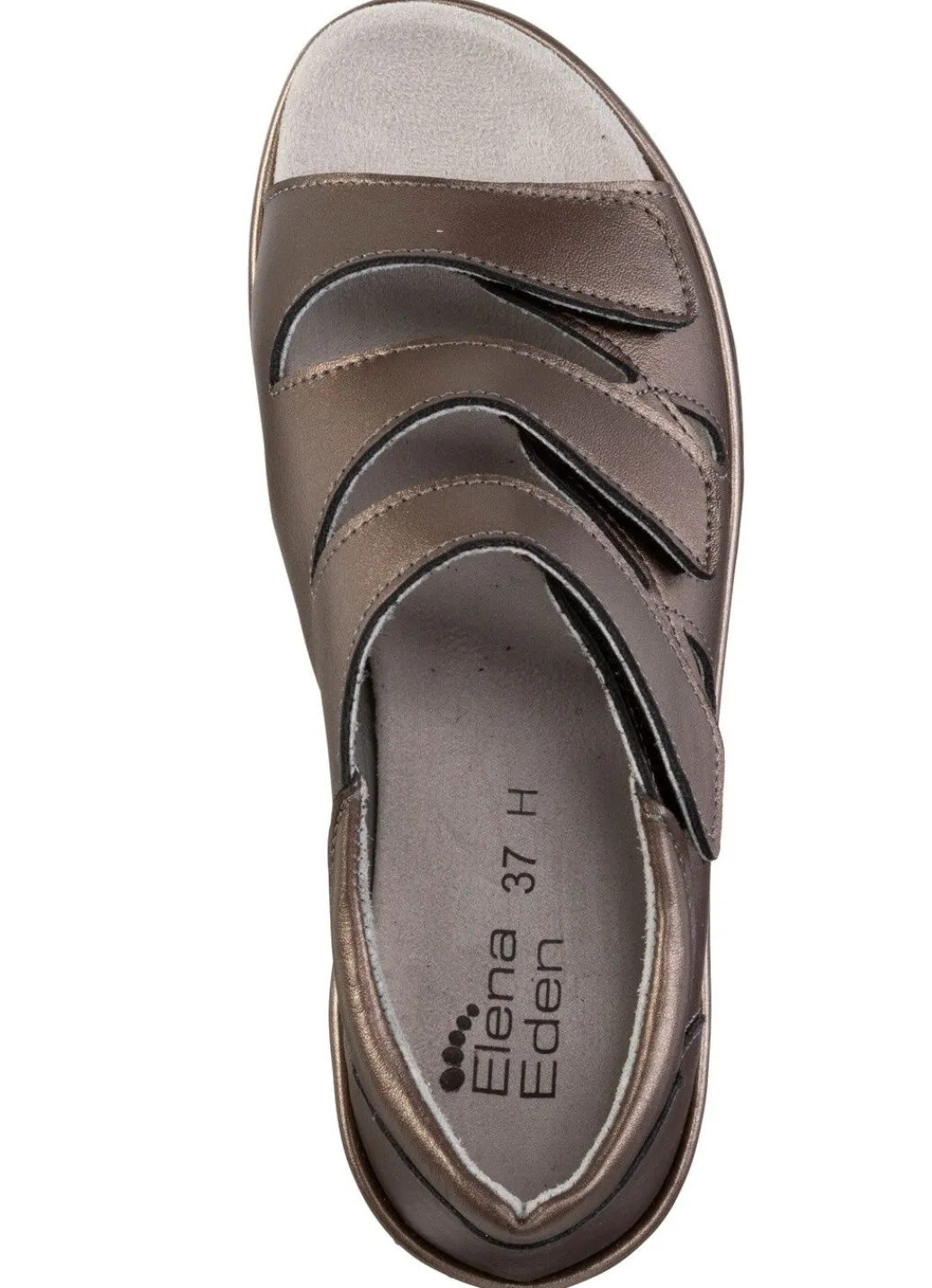 Online ELENA EDEN Sandale aus teilweise schimmerndem Nappaleder Damen Sandalen