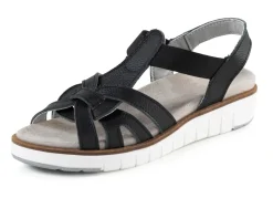 Sale ELENA EDEN Sandale mit praktischen Elastik-Bandagen Damen Sandalen