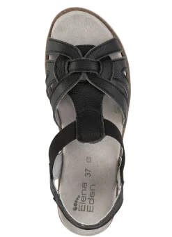Sale ELENA EDEN Sandale mit praktischen Elastik-Bandagen Damen Sandalen