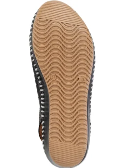Clearance ELENA EDEN Sandalette aus weichem, perforiertem Nappaleder Damen Sandalen