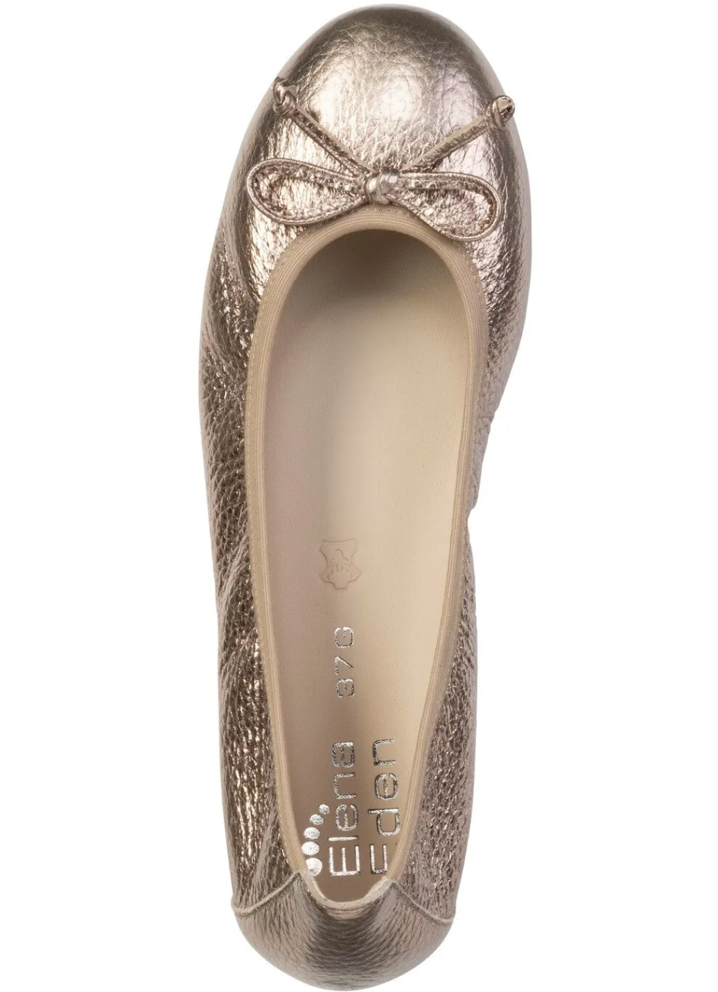 ELENA EDEN, schicke Damen-Ballerinas, Weite G, mit herausnehmbarem Fußbett Damen Ballerinas