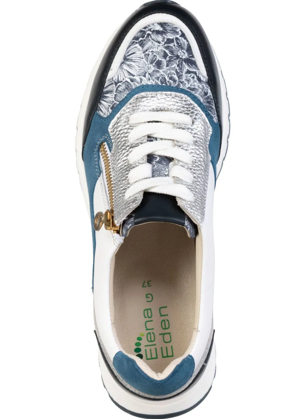 Discount ELENA EDEN, schicke Damen-Sneaker, Weite G, mit herausnehmbarem Fußbett Damen Sneaker & Sportschuhe|Schnürschuhe