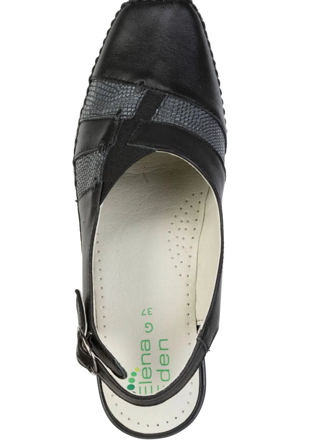 ELENA EDEN, schicke Damen-Sandalen, Weite G, mit Gummizug Damen Sandalen