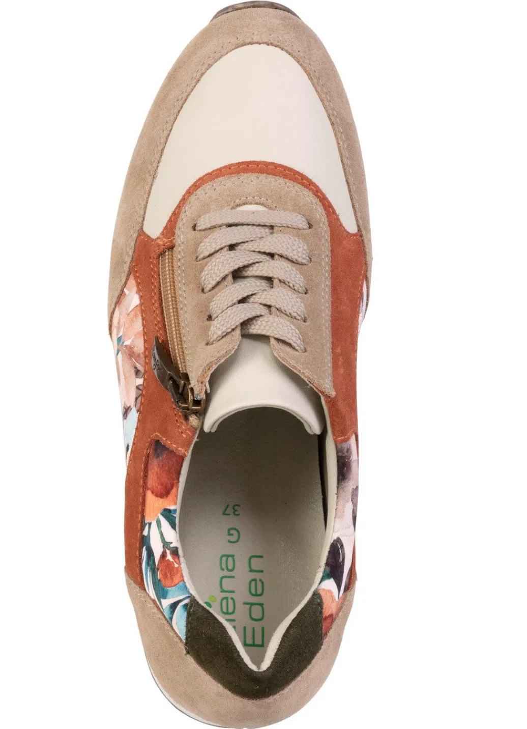 Sale ELENA EDEN, schicke Damen-Sneaker, Weite G, mit herausnehmbarem Fußbett Damen Sneaker & Sportschuhe|Schnürschuhe