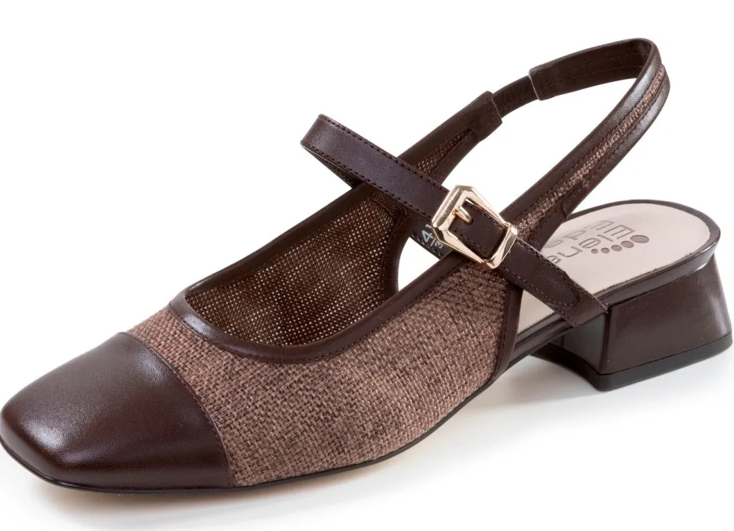 Online ELENA EDEN, schicke Damen-Slingpumps, Weite G, mit Klettverschluss Damen Pumps