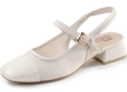 Hot ELENA EDEN, schicke Damen-Slingpumps, Weite G, mit Klettverschluss Damen Pumps