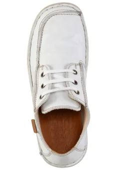 New ELENA EDEN Schnürschuh aus Nappaleder mit Knitter-Struktur Damen Schnürschuhe