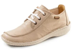 Best ELENA EDEN Schnürschuh aus Nappaleder mit Knitter-Struktur Damen Schnürschuhe