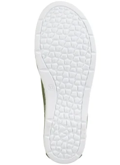 New ELENA EDEN Schnürschuh mit Knitter-Struktur und Zier-Nähten Damen Schnürschuhe