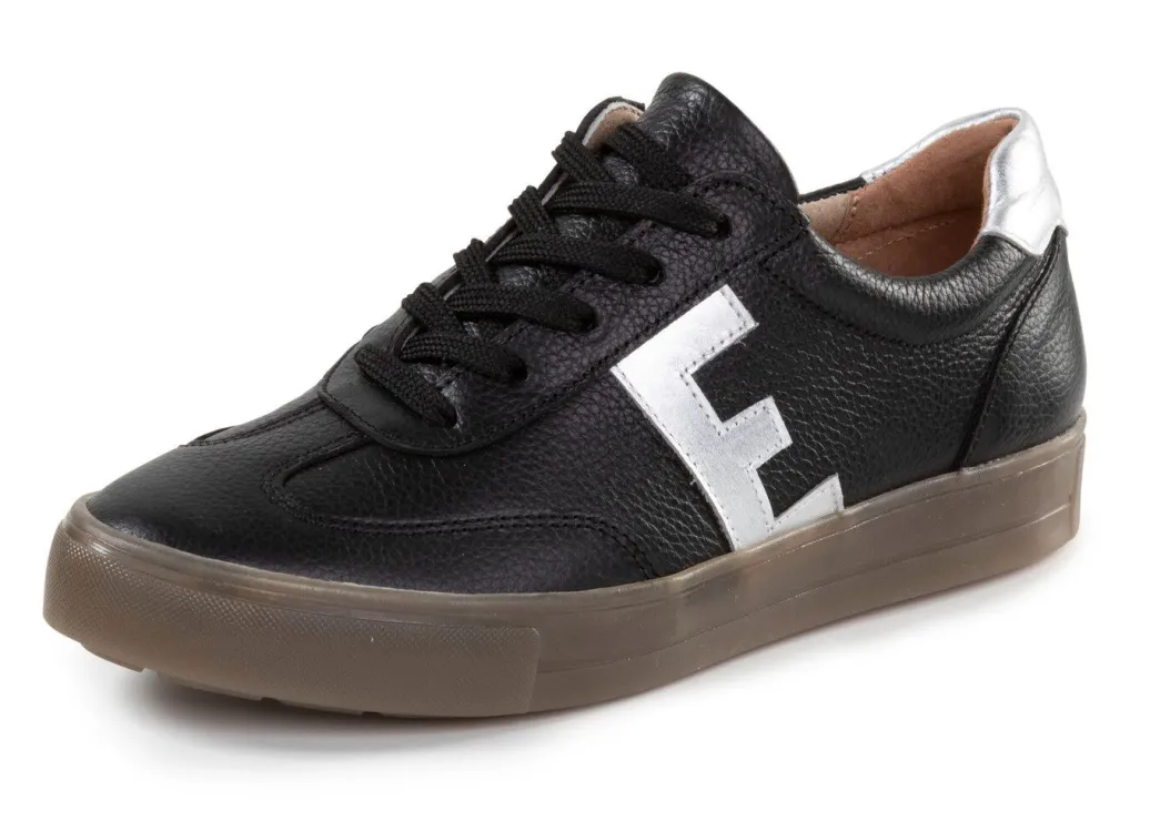 New ELENA EDEN Schnür-Sneaker aus genarbtem Nappaleder Damen Sneaker & Sportschuhe|Schnürschuhe