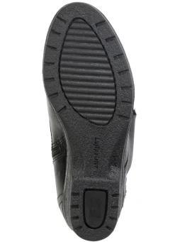 Discount ELENA EDEN Schnür-Stiefelette mit umschlagbarem Lammfellkragen Damen Stiefel & Stiefeletten