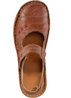 Online ELENA EDEN Slipper aus Nappaleder mit Knitter-Struktur Damen Slipper