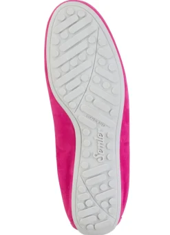 Best ELENA EDEN Slipper aus weichem Veloursleder mit luftiger Perforation Damen Slipper