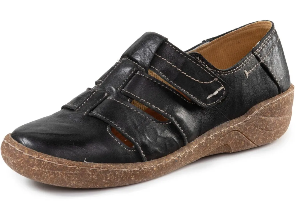 ELENA EDEN Slipper mit Knitter-Struktur Damen Slipper