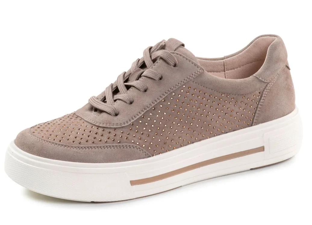 Clearance ELENA EDEN Sneaker aus feinem Veloursleder Damen Sneaker & Sportschuhe|Schnürschuhe