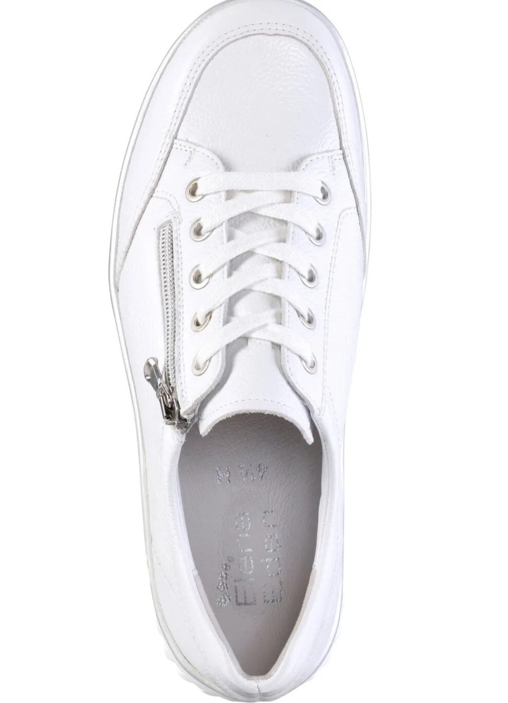 Clearance ELENA EDEN Sneaker aus genarbtem Kalbleder Damen Sneaker & Sportschuhe|Schnürschuhe