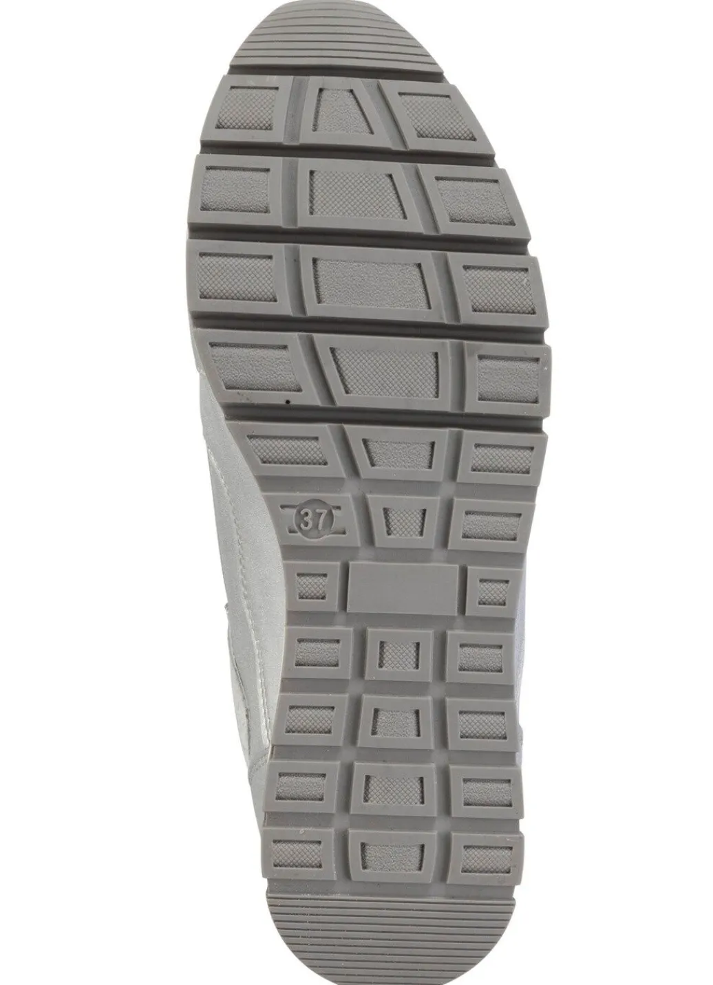 New ELENA EDEN Sneaker aus Nappaleder und silbergrau geprägtem Veloursleder Damen Sneaker & Sportschuhe